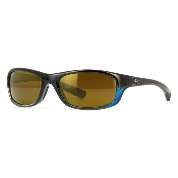 New MAUI JIM Kipahulu Brown Polarised Round H279 03F Sunglasses Women - Picture 1 of 4